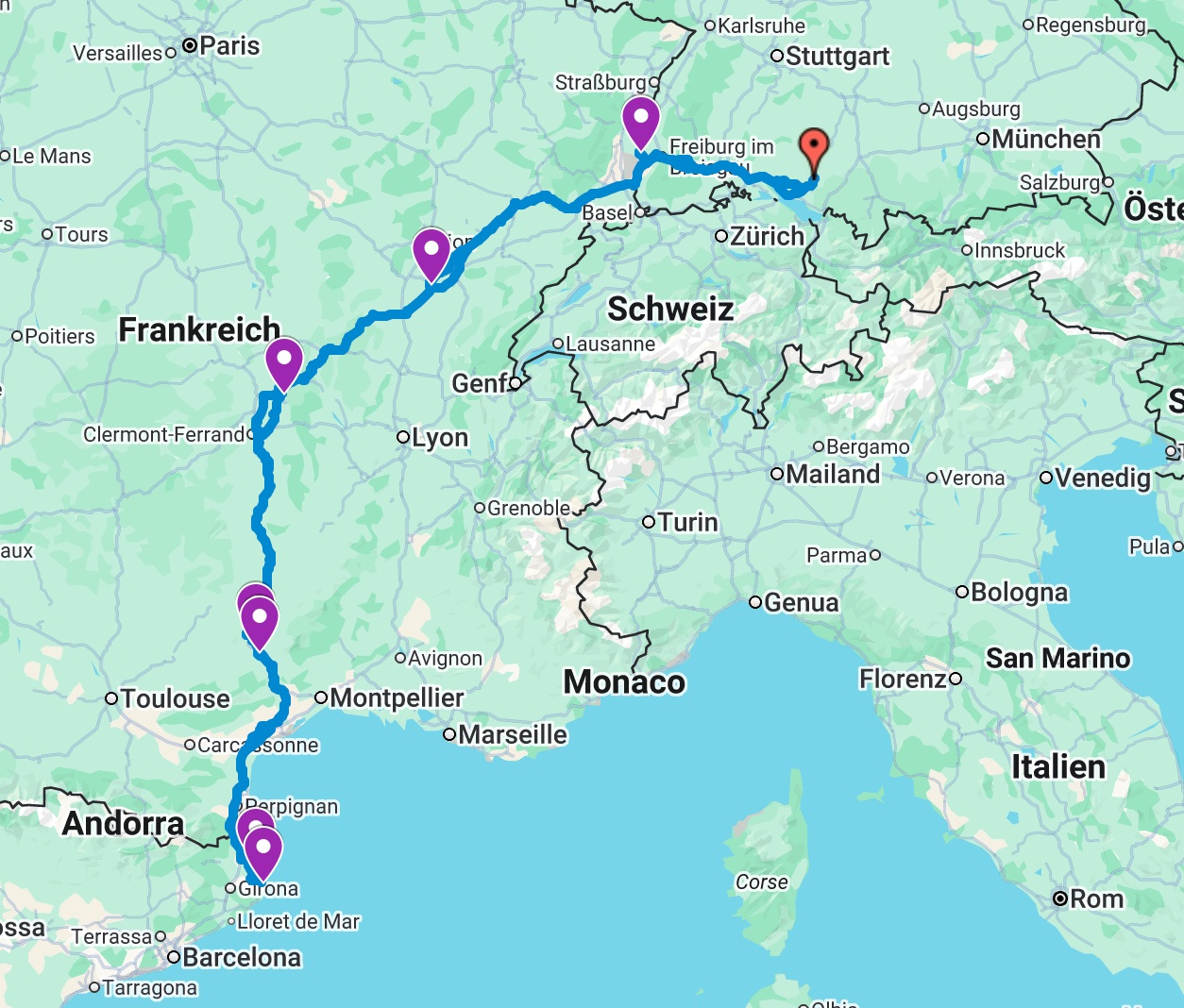 Mehr über den Artikel erfahren Übersicht Frankreich-Spanien 2026